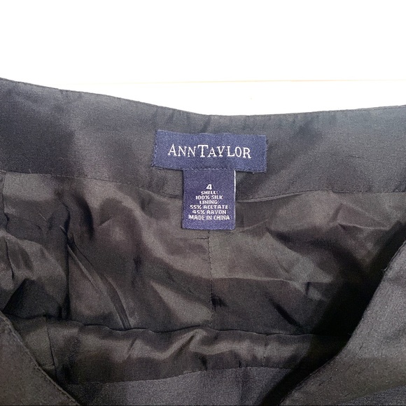 Ann Taylor Sequin Black Pants - Picture 4 of 6